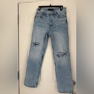 Aeropostale Light Blue 90's Baggy Jeans - size 6